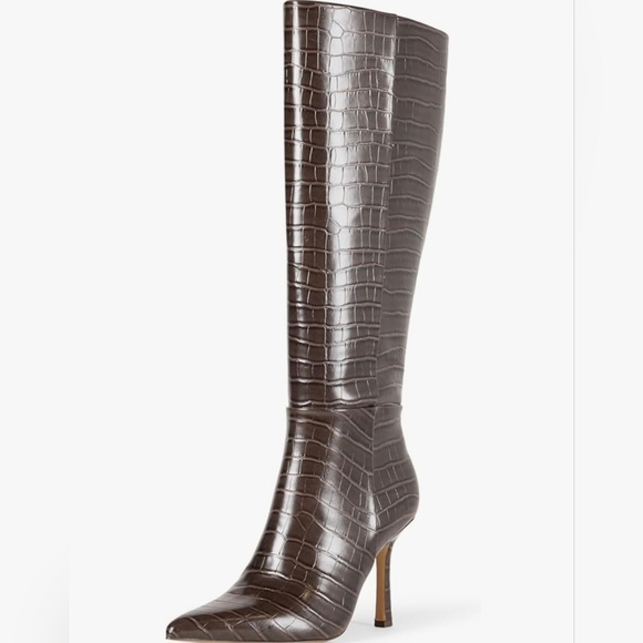 The Drop Women's Gemini Tall Heeled Boots #472 - Picture 8 of 12